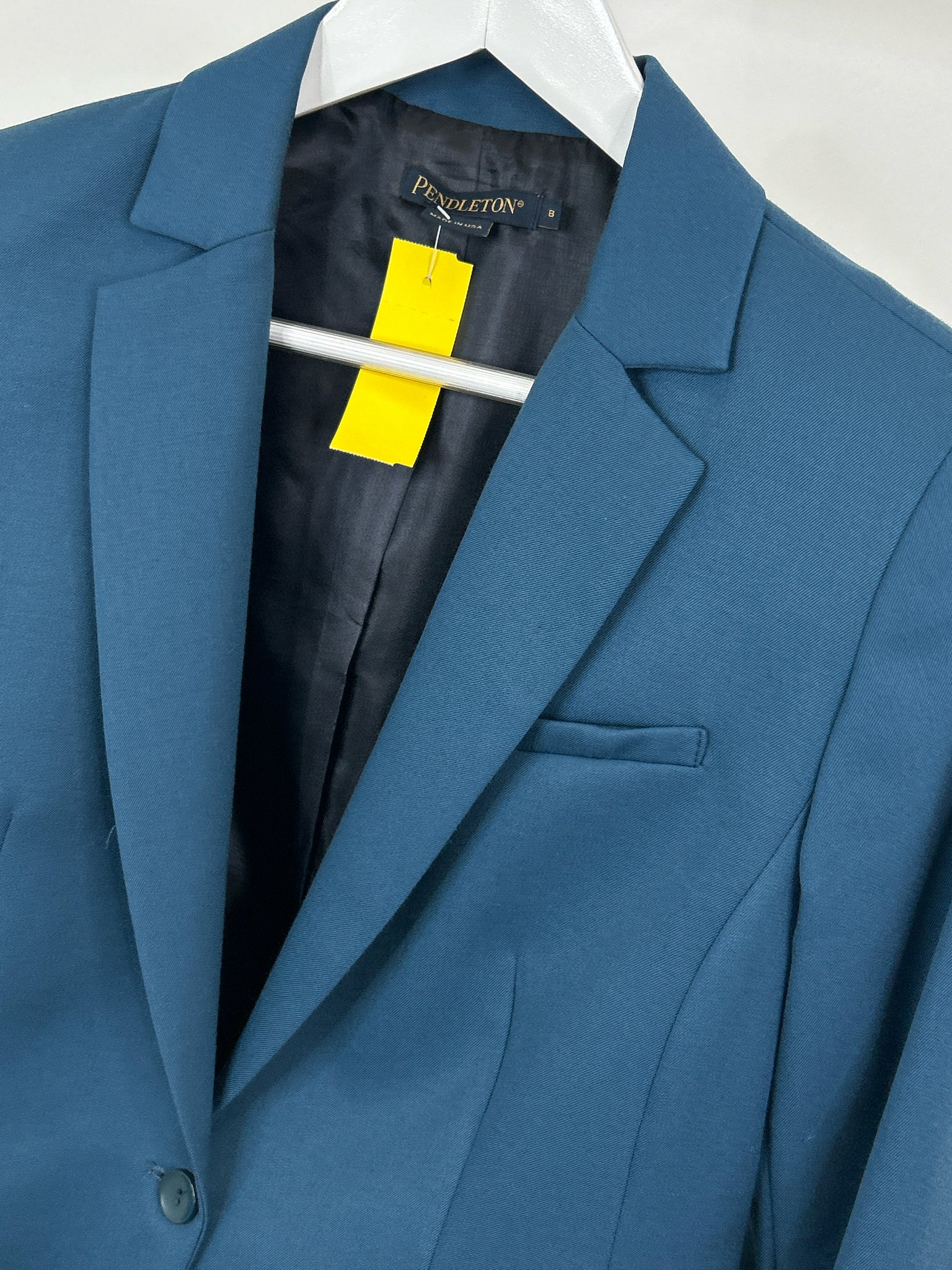 PENDLETON Size 8 Teal Women Blazer