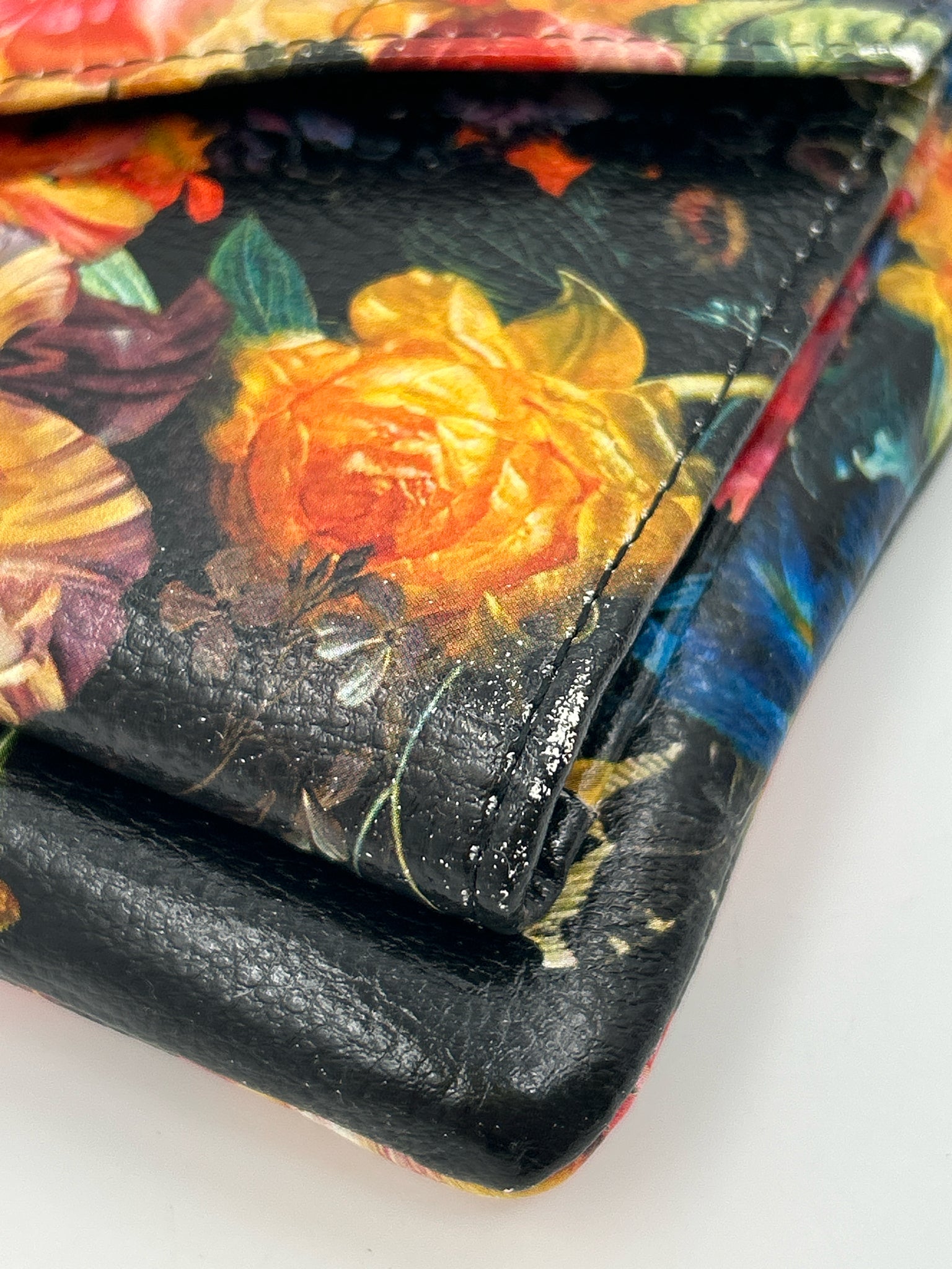 LODIS Black Floral Women Purse