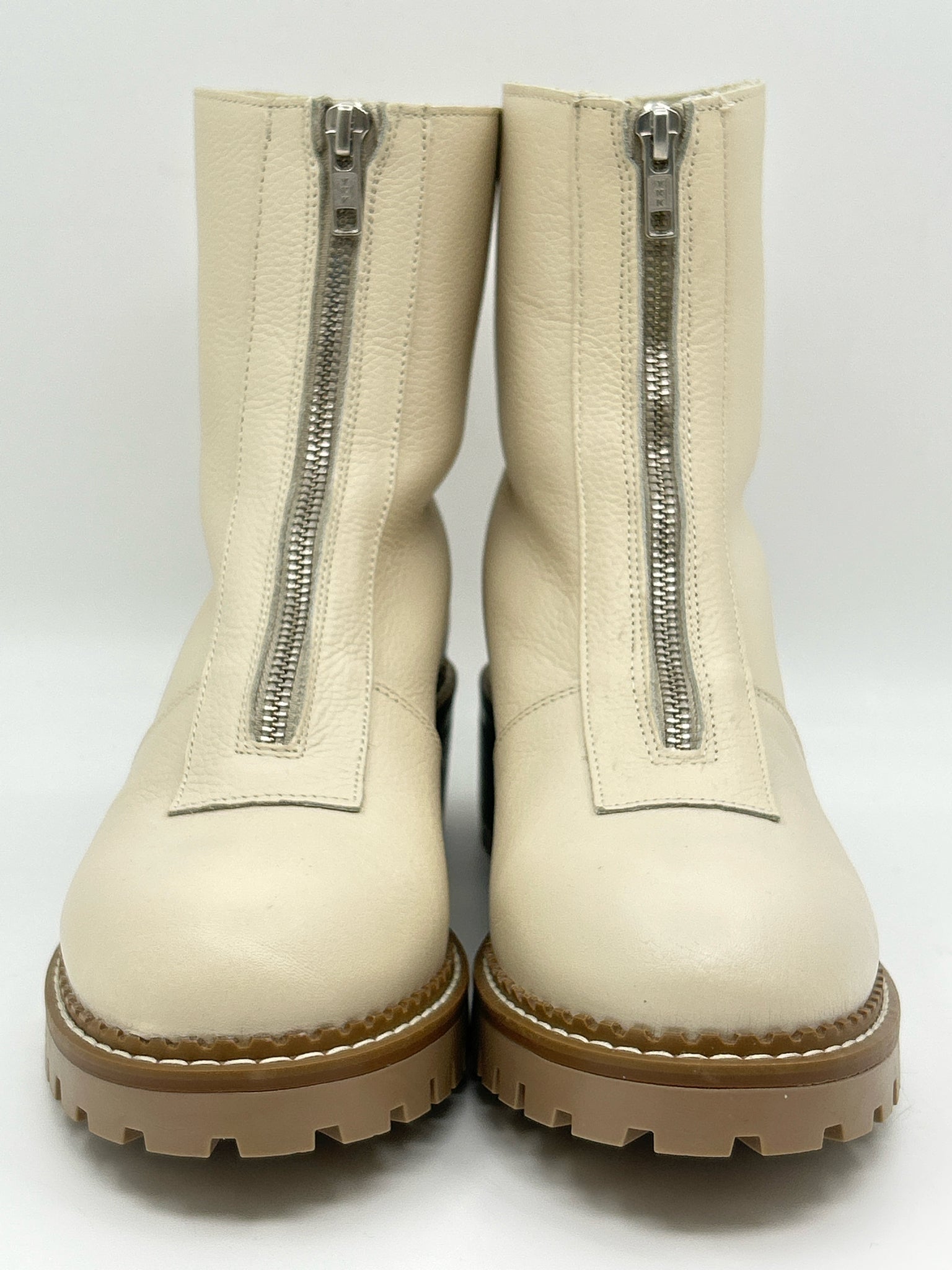 BERTUCHI Size 9 Cream Women Boots