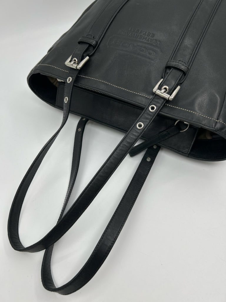 coach Black Tote