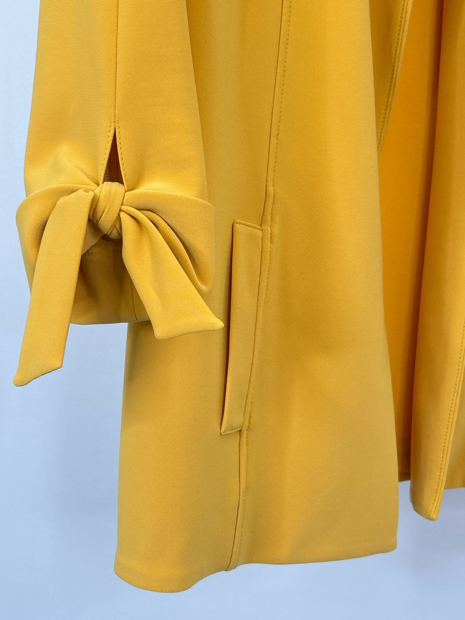 JOSEPH RIBKOFF Size 8 Mustard Women Jacket