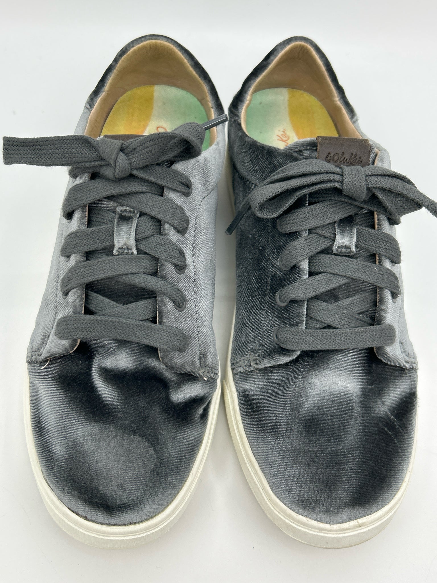 OLU KAI Size 9W Grey Women Sneakers