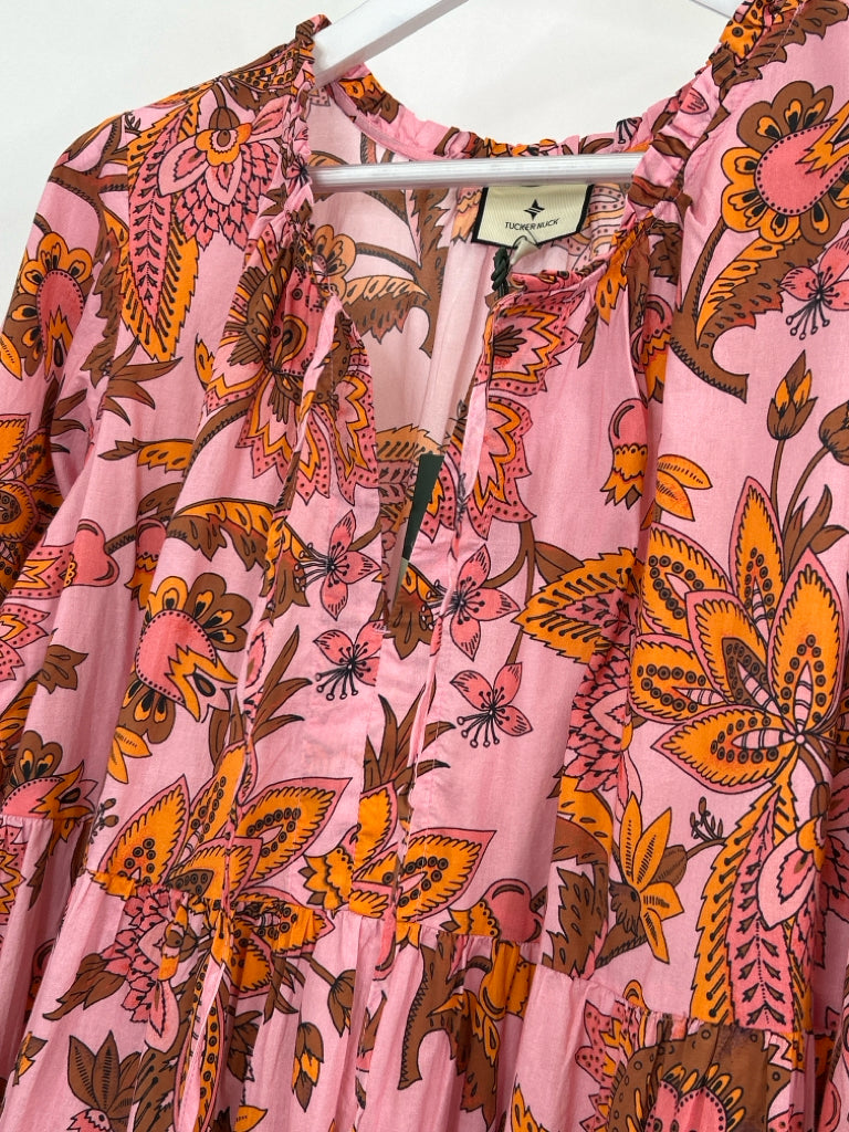 TUCKERNUCK NWT Size XL Pink floral Women's Dress