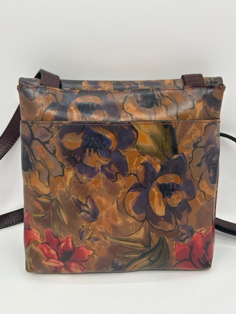 PATRICIA NASH Brown and Green Purse