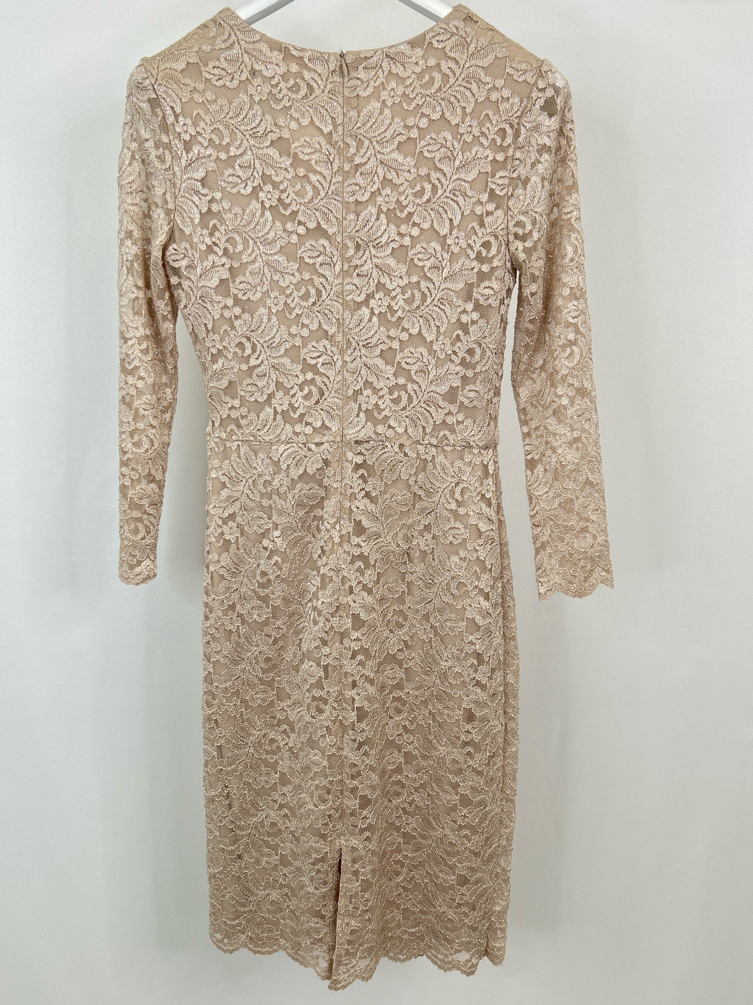 JESSICA HOWARD Size 6 Beige Women's Dress