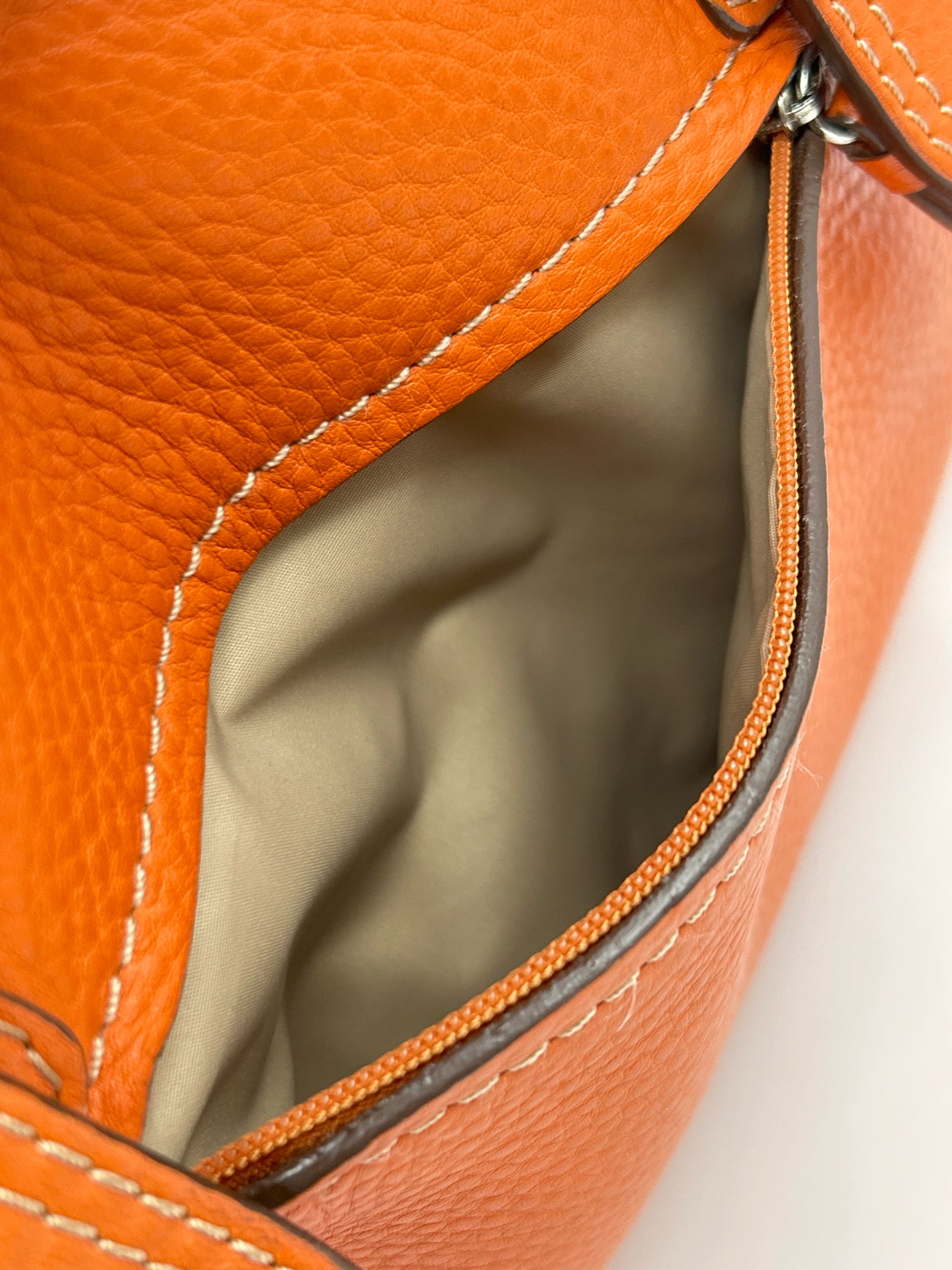 COLE HAAN Orange Women Tote