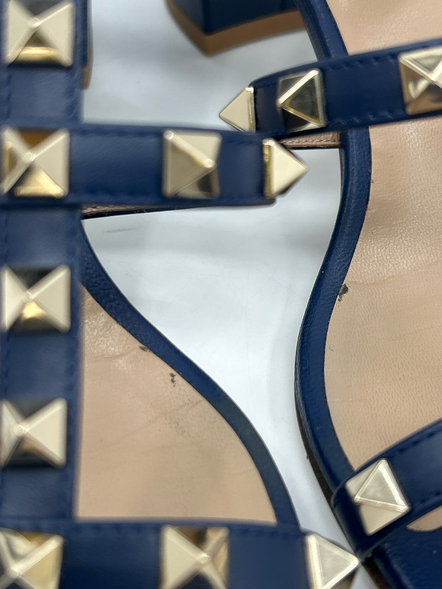 VALENTINO Size 39.5 Blue Women Sandal