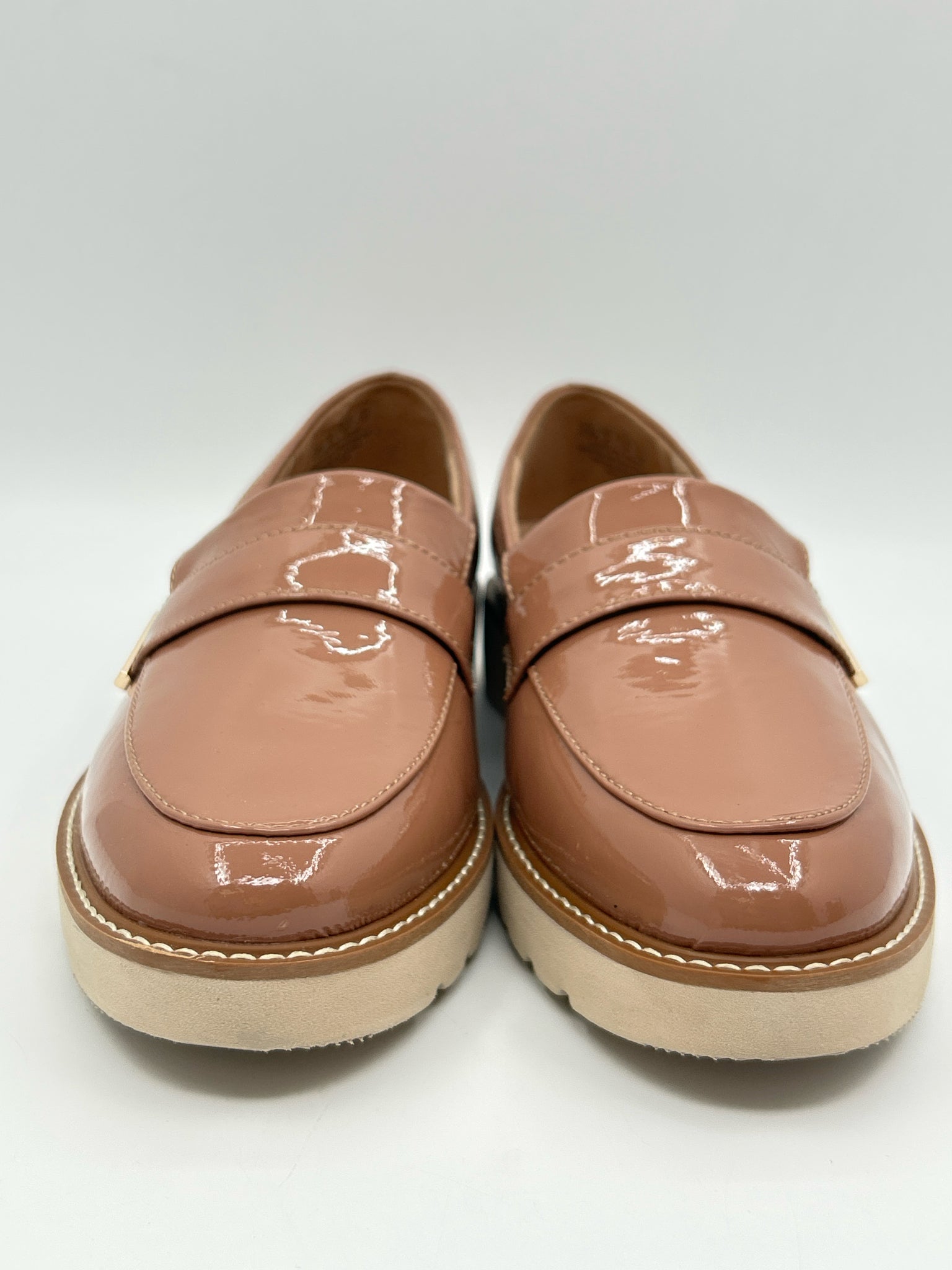NATURALIZER Size 8.5W Tan Women Loafer