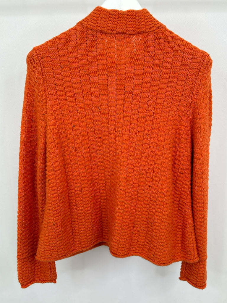 HABITAT Women Size S Orange Cardigan