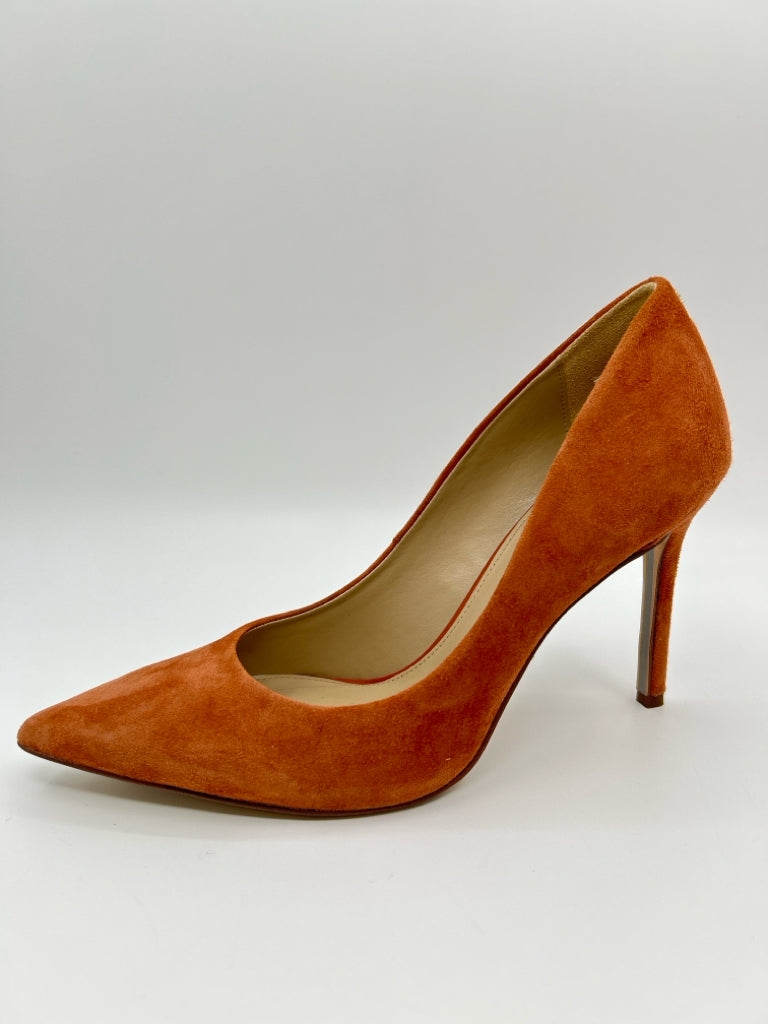 SAM EDELMAN Women Size 9.5 Burnt Orange Pumps