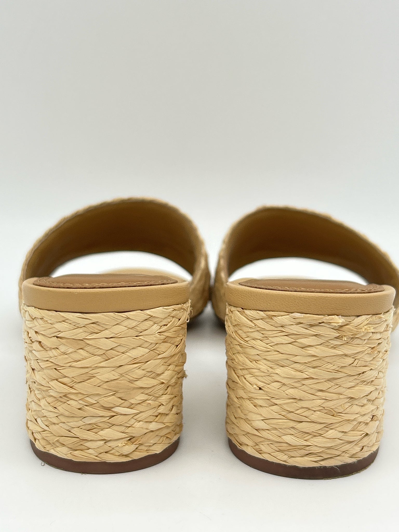 TORY BURCH Size 9M STRAW Women Sandal