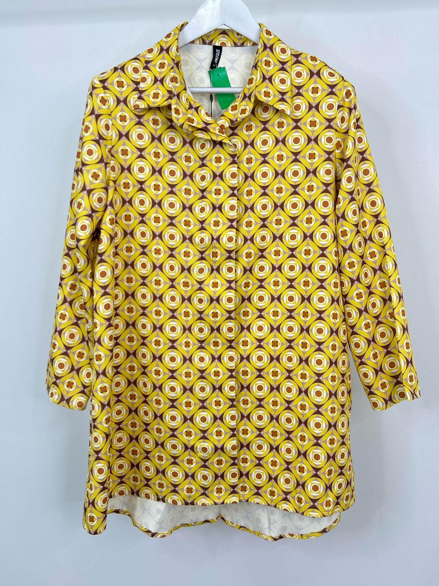 STYLEWE Size L Yellow Print Women Dress
