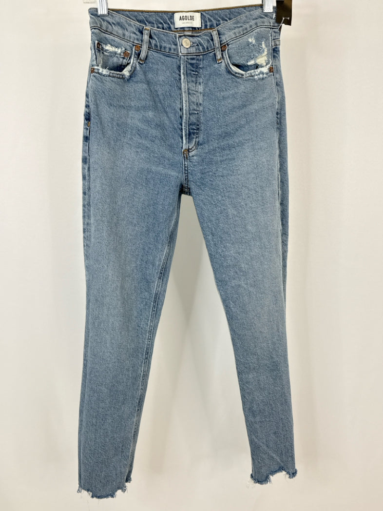 AGOLDE Size 26/2 BLUE DENIM Women jeans