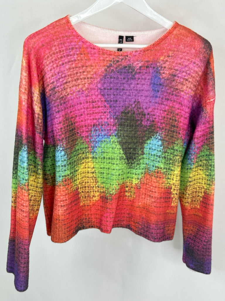 ETHYL Women Size M multicolor print Sweater