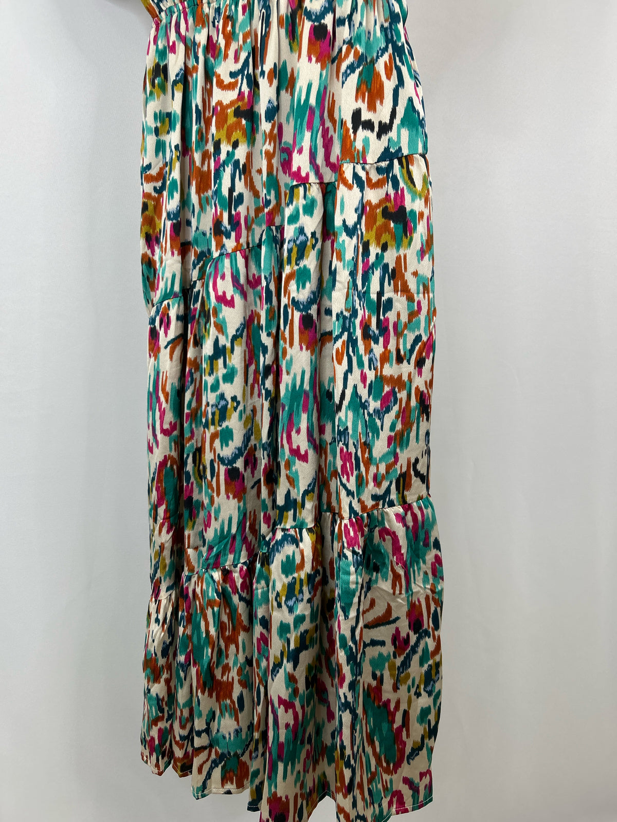 ENTRO Size S Multi-Color Women Dress