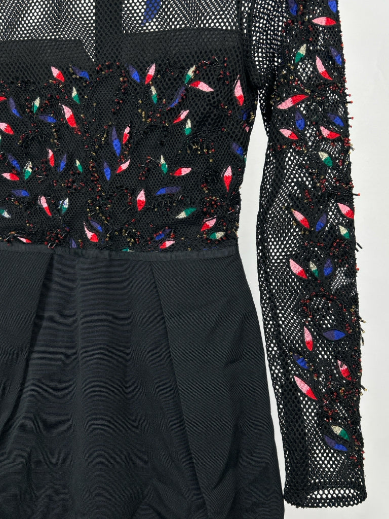 TOPSHOP Size 2 Black Women's Dress