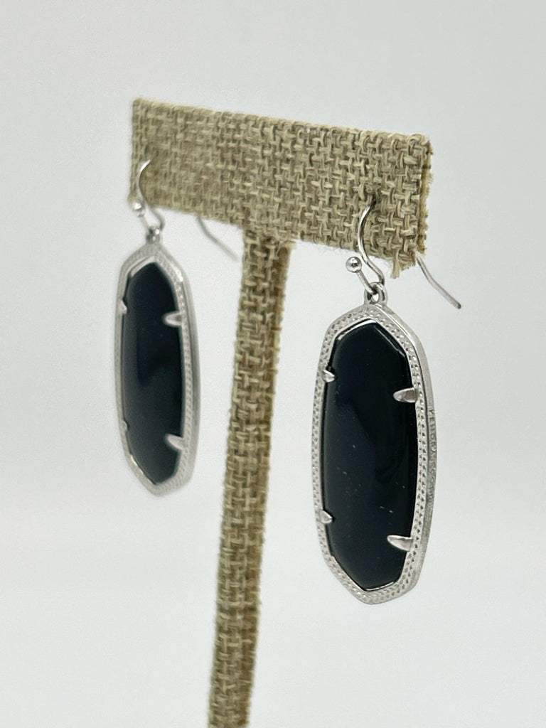 KENDRA SCOTT Black Women's Earrings