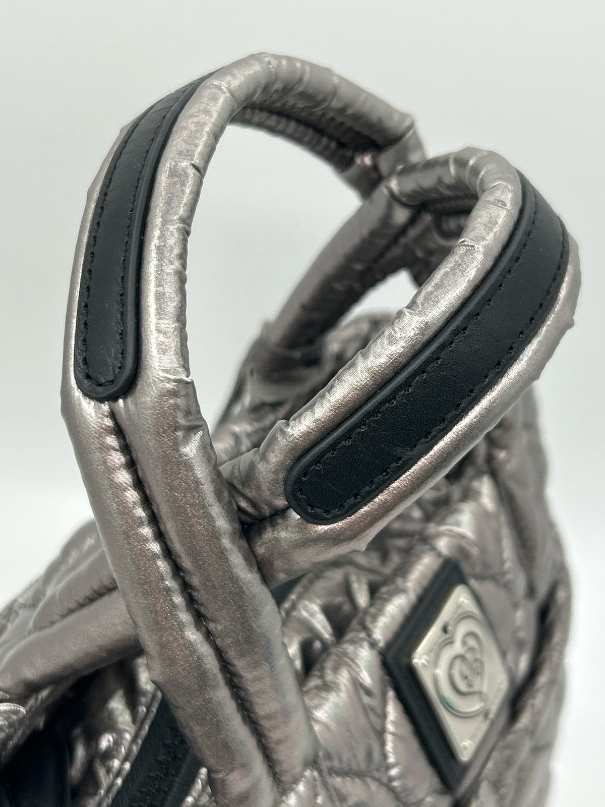 BRIGHTON METALLIC SILVER Women Purse