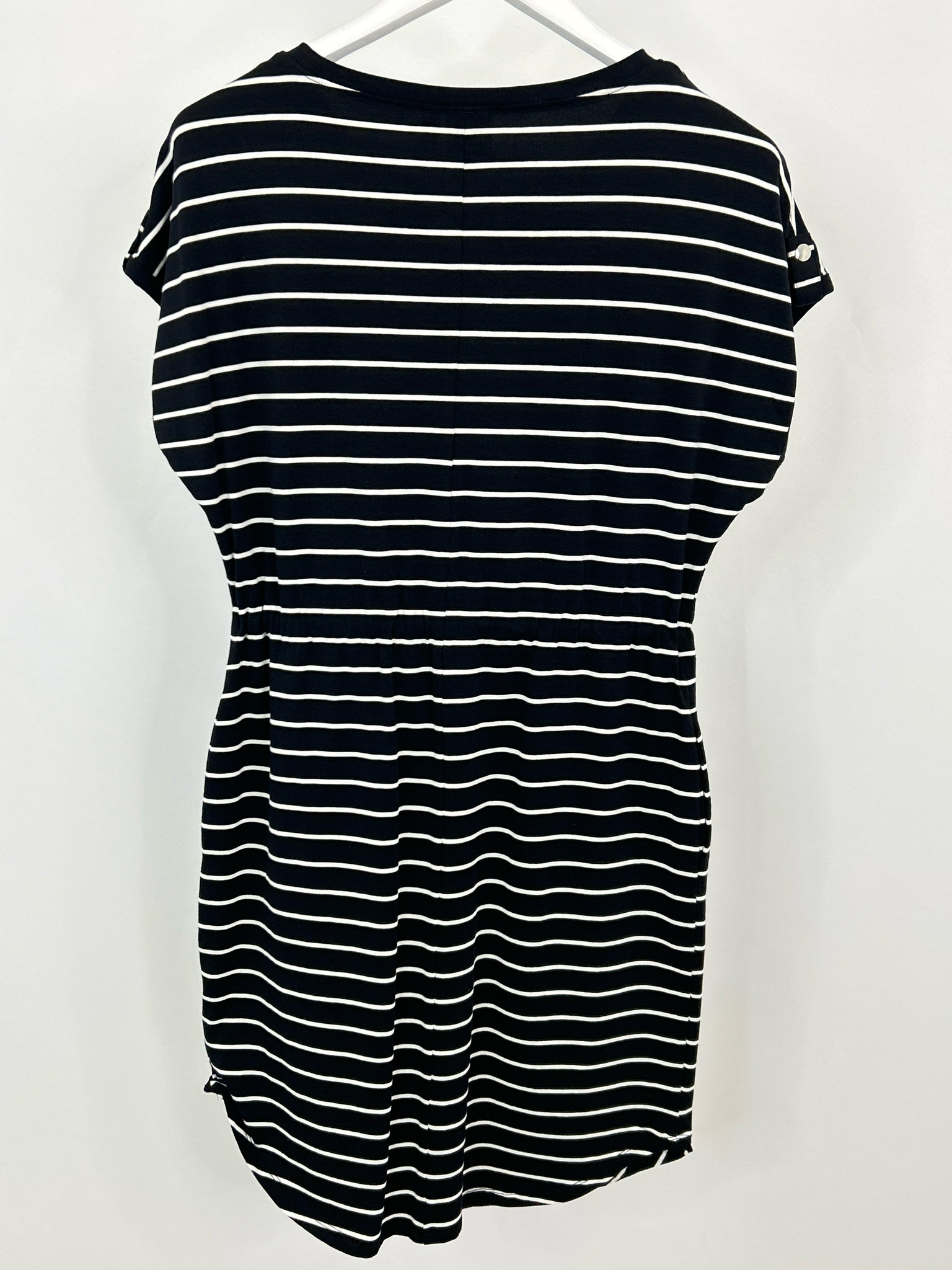 RAFAELLA Size S Black and White Women Dress
