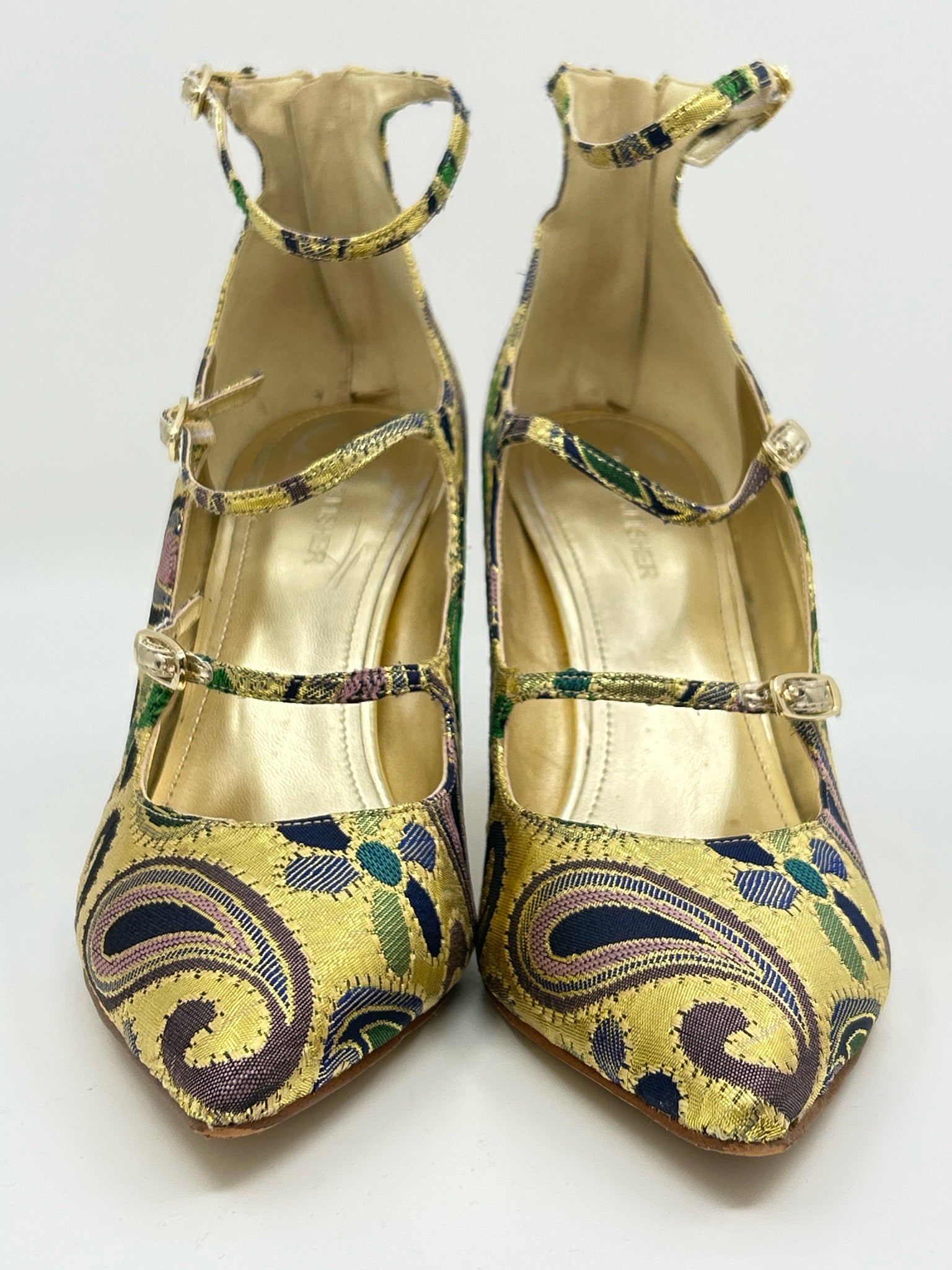 MARC FISHER Size 11M gold metallic Women Pumps