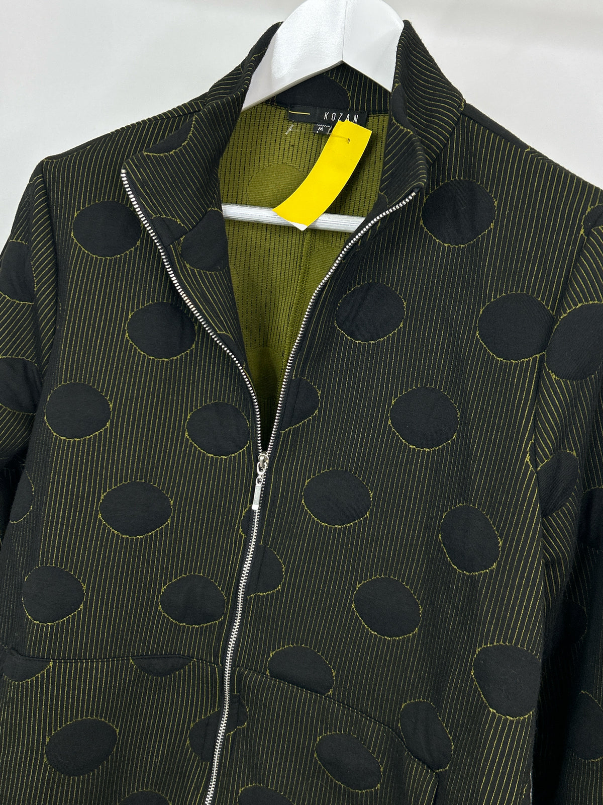 Kozan Size M Black & Green Women Jacket