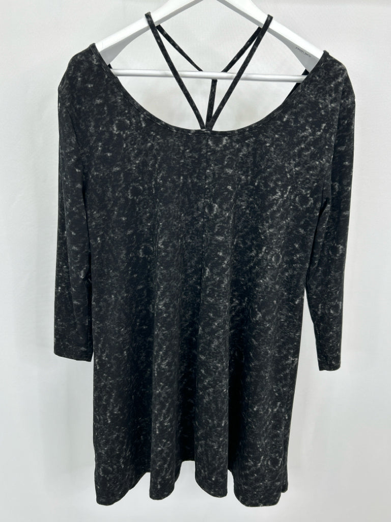 JODIFL Women Size L Charcoal Dress