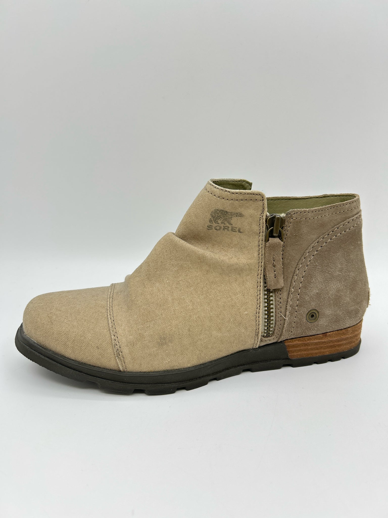 SOREL Size 10 Beige Women Booties