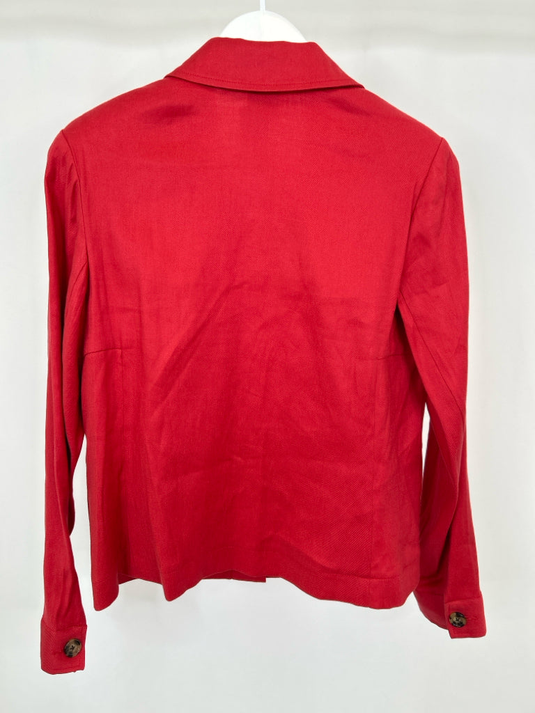 CABI Women Size M Red Jacket