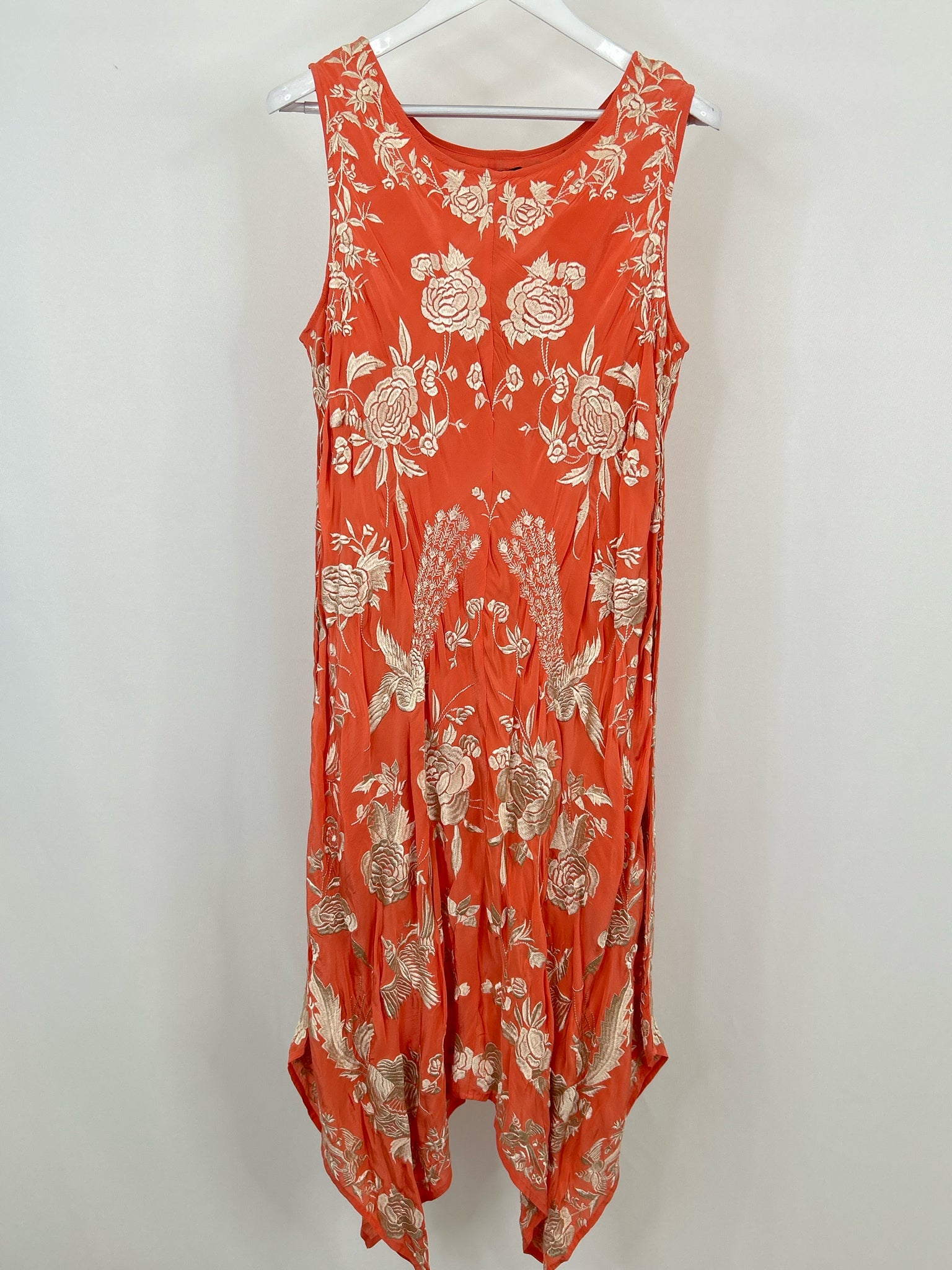 TOLANI Size L Apricot Women Dress