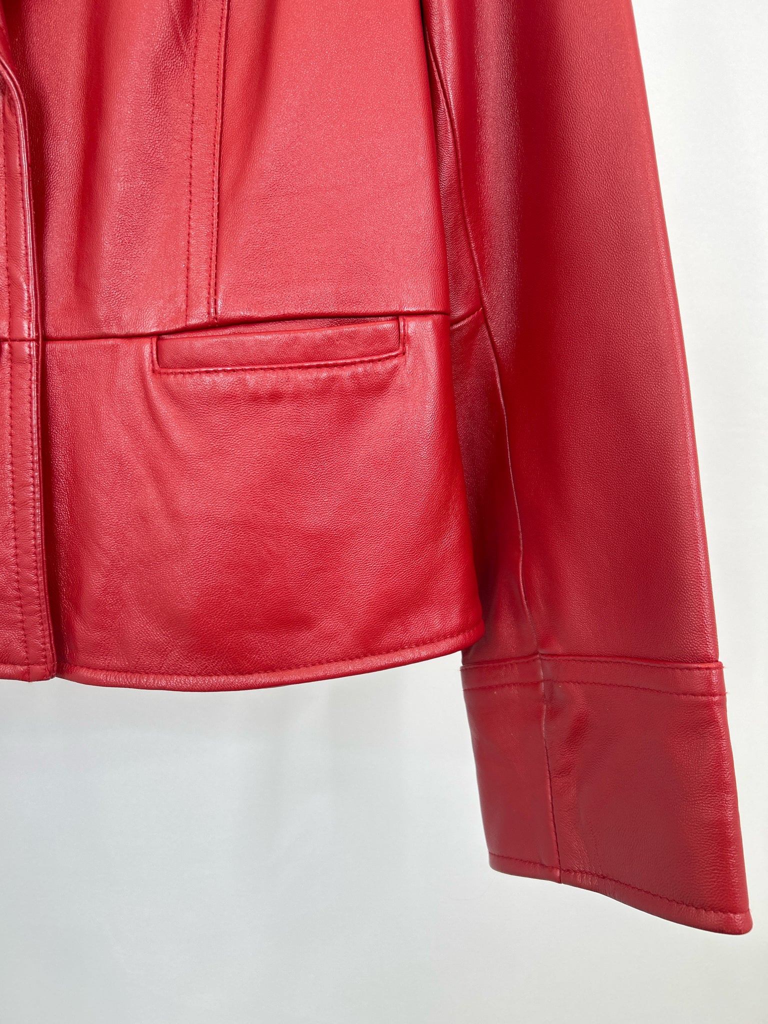 I.E. Size L Red Women Jacket