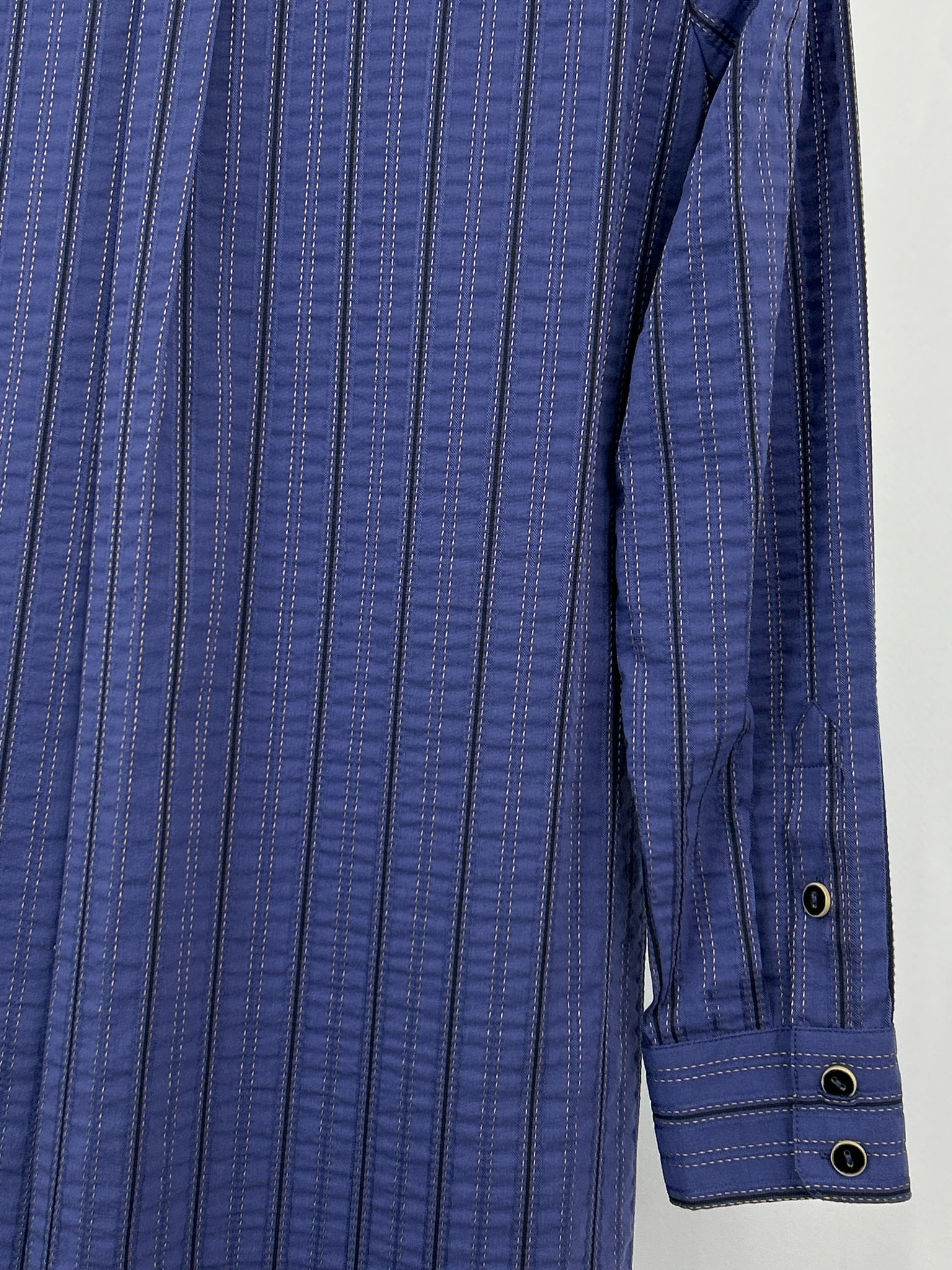HABITAT Size S Blue Striped Women Dress