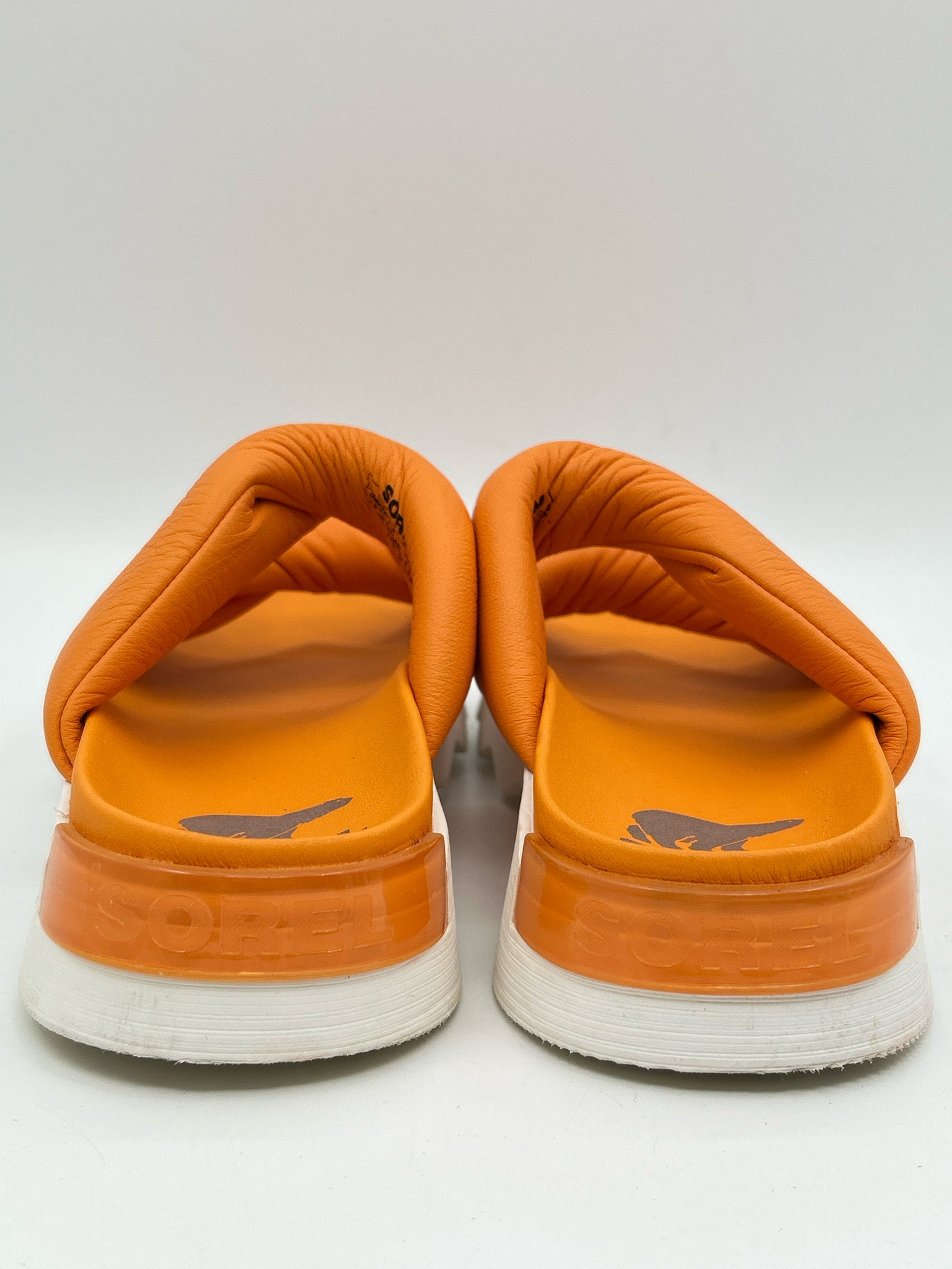 SOREL Size 6.5 Orange Women Sandal