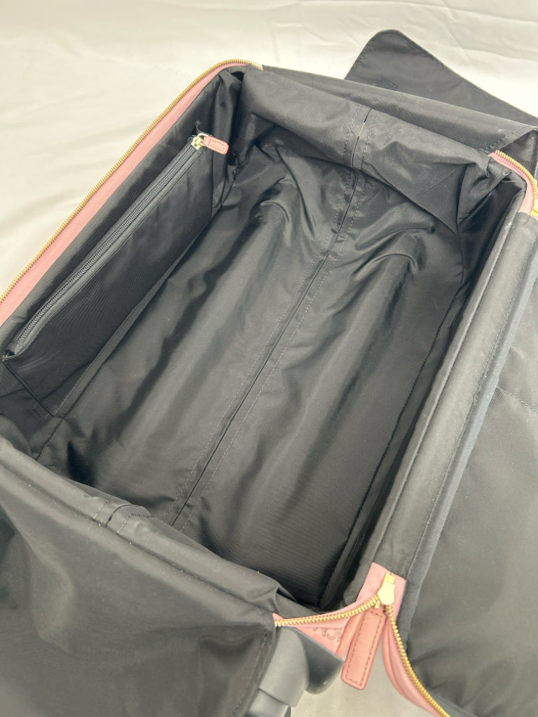 MCM Pink Ottomar Cabin Trolly Luggage Authenticated