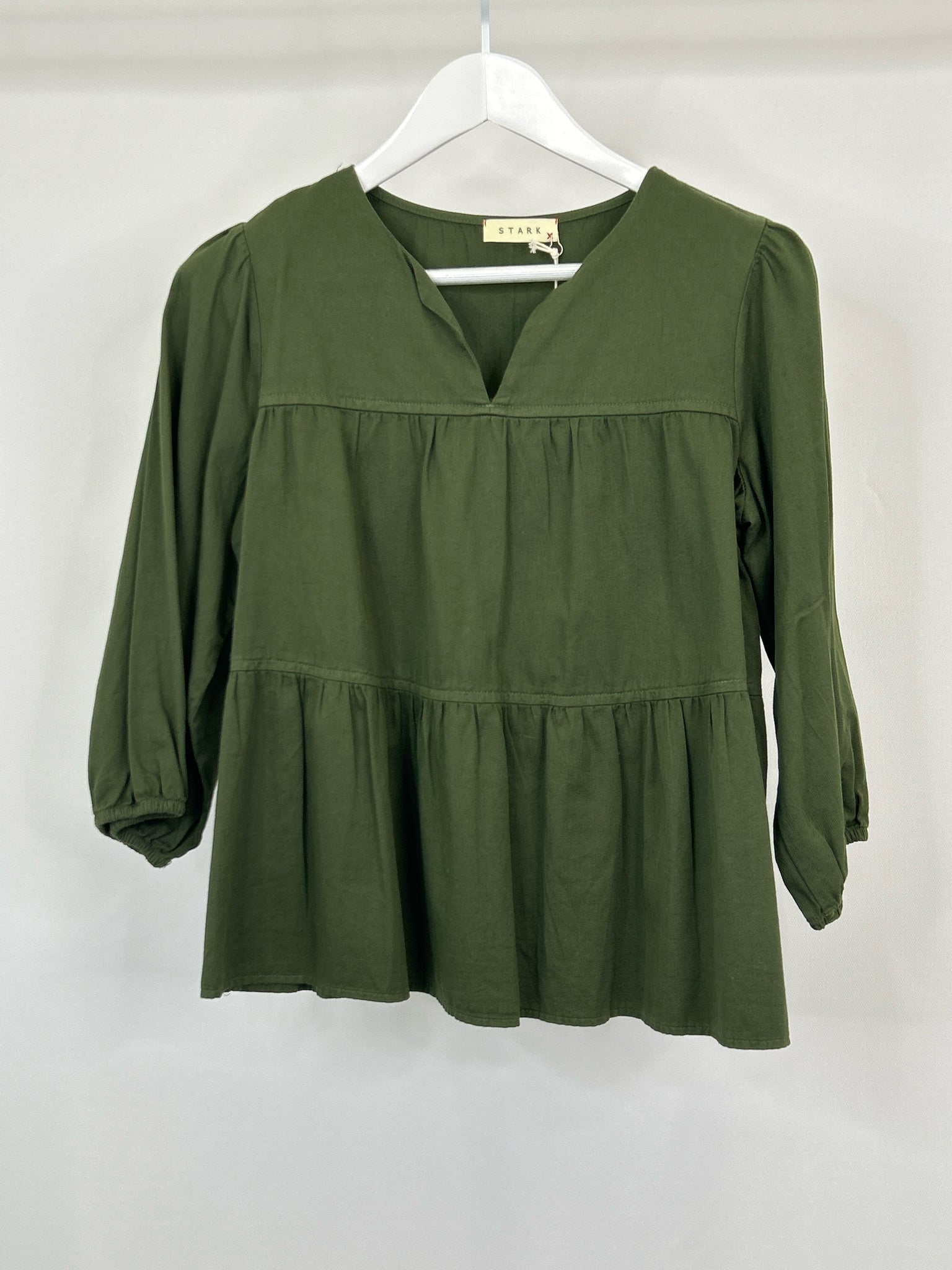 STARK Size M OLIVE GREEN Women Top