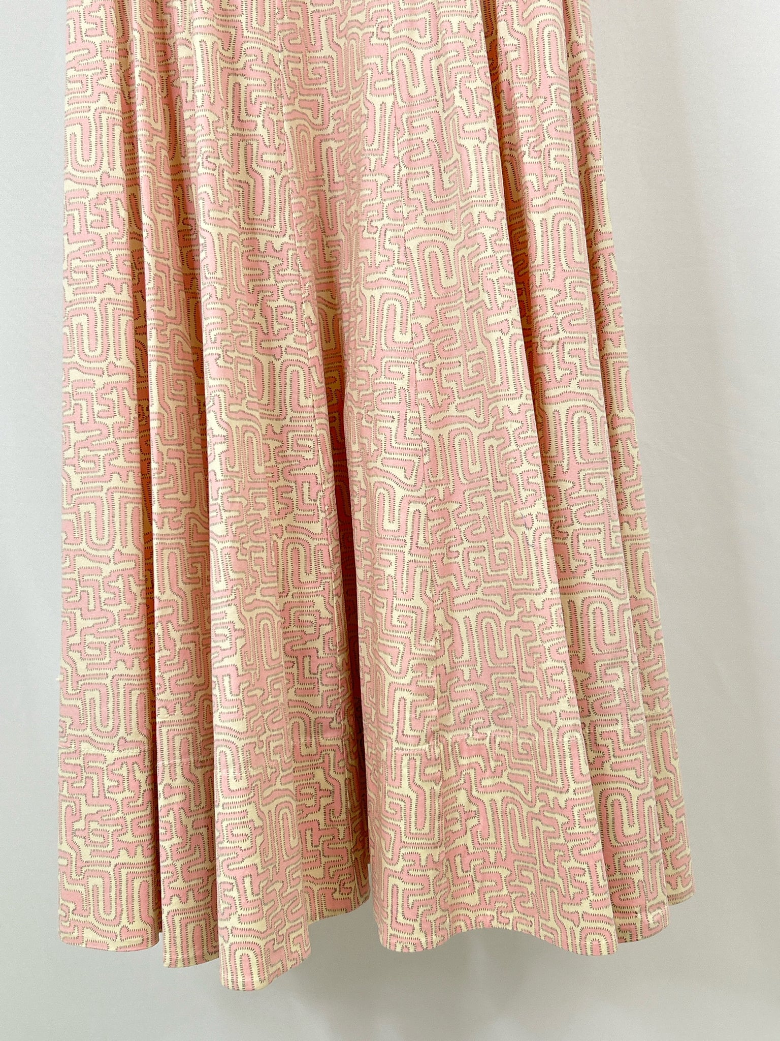STAUD Size 8 Pink Print Women Dress