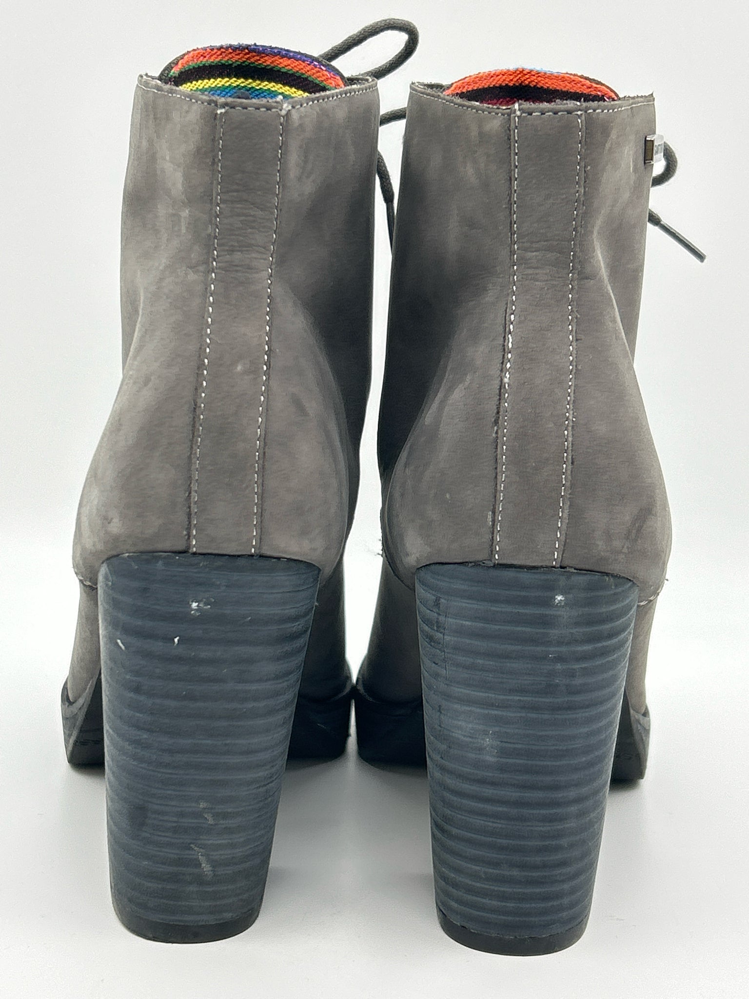 SANTORINI  Size 8 Grey Women Booties