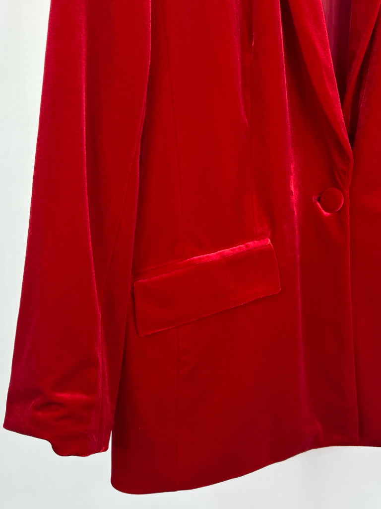 INC Women Size M Red Blazer