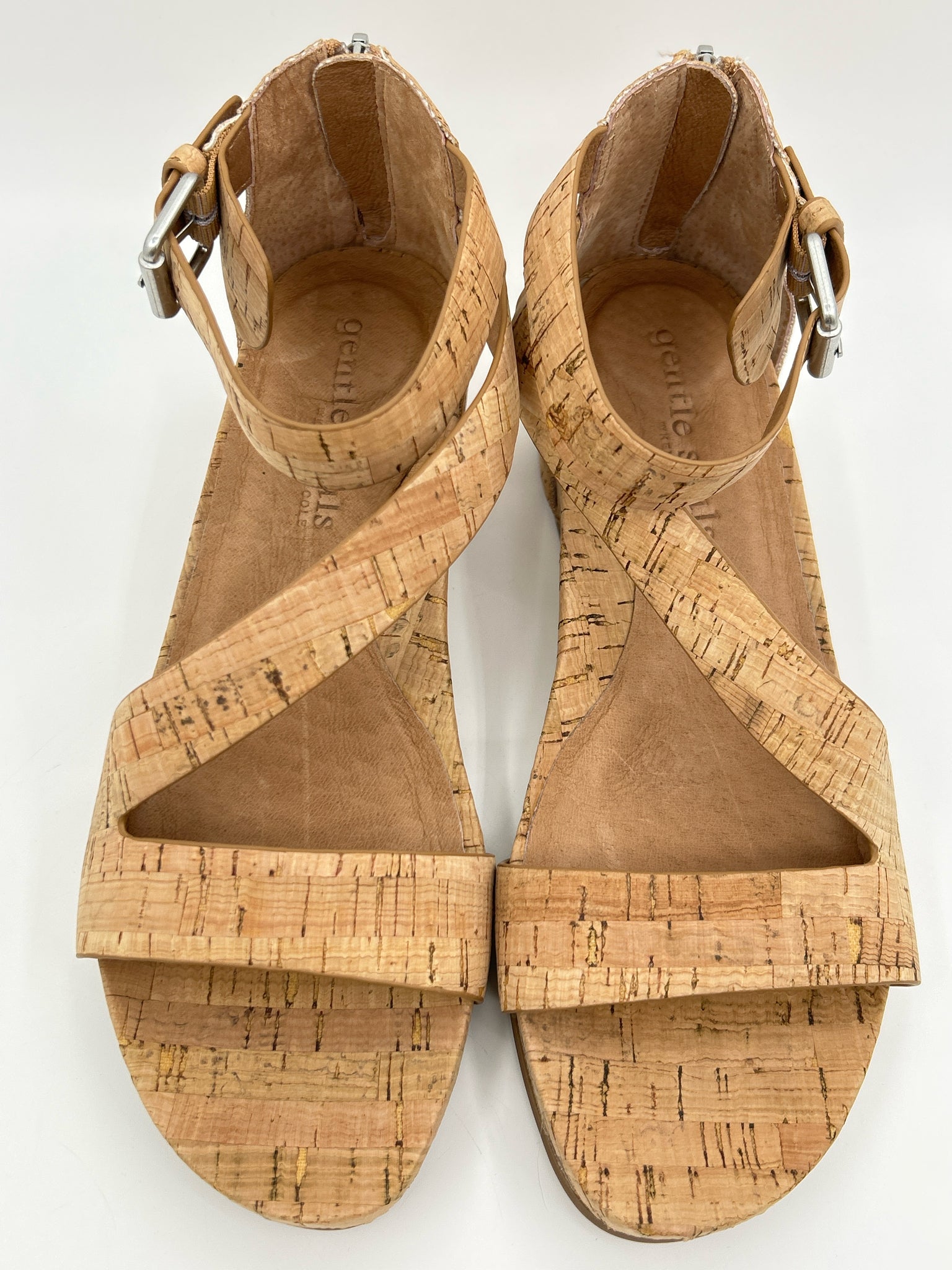 GENTLE SOULS NWOB Size 10M Cork Women Sandal