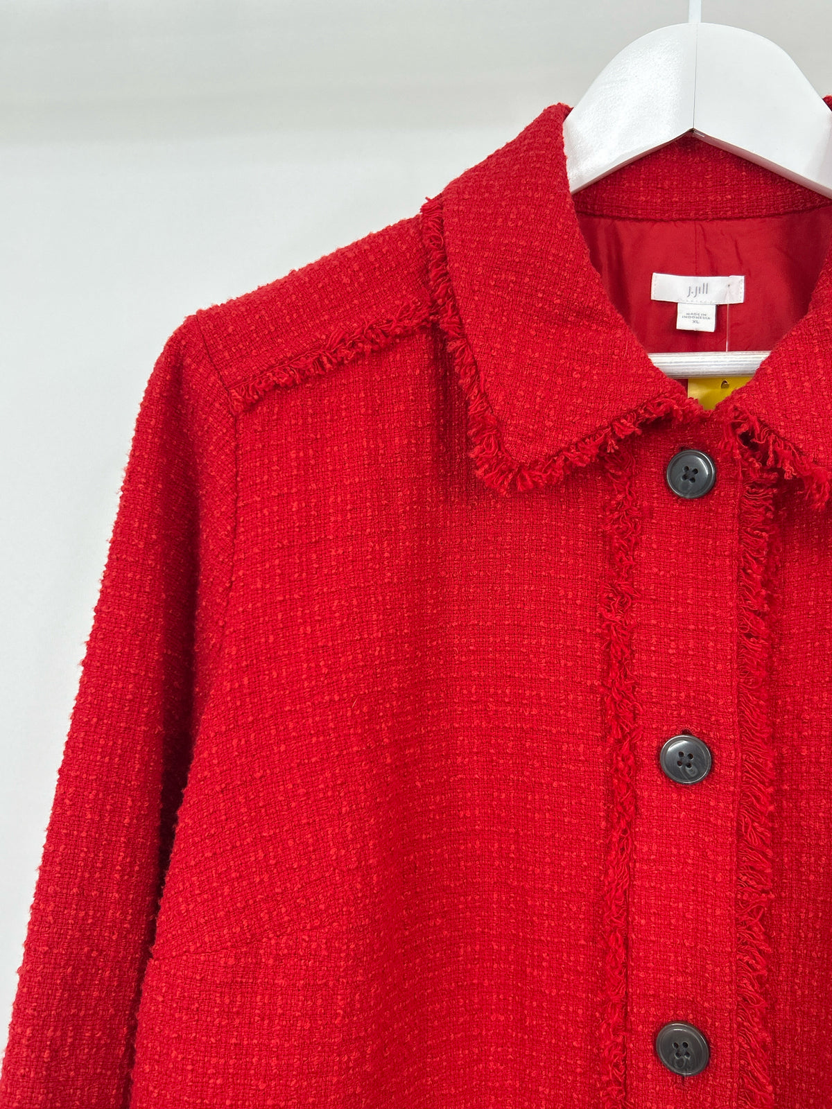 J.Jill Size XL Red Women Jacket