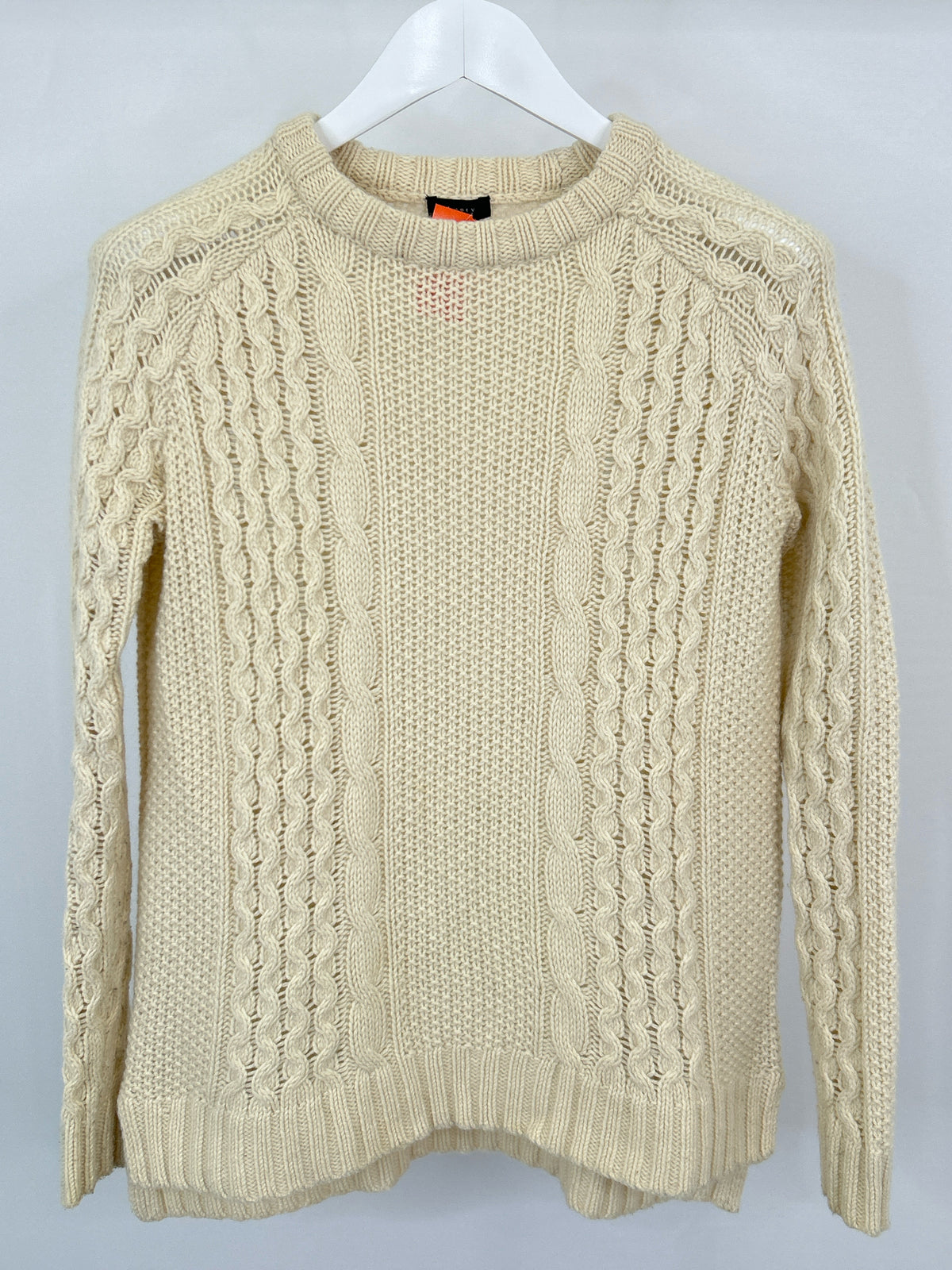THEORY Size SP Cream Women Sweater