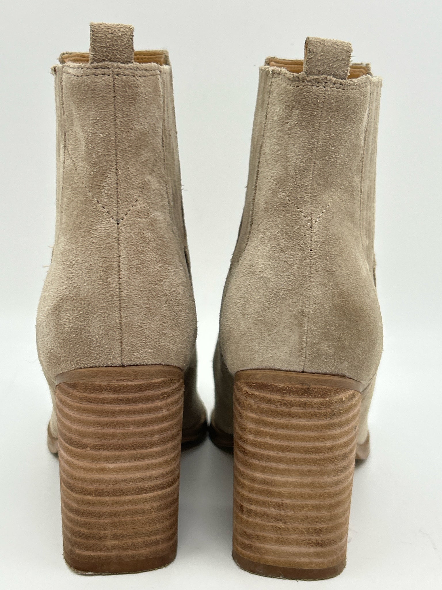 MARC FISHER Size 8M Beige Women Booties