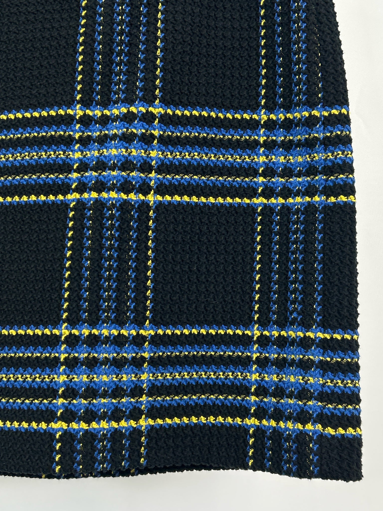 J. McLaughlin Size 12 Black Print Women Skirt