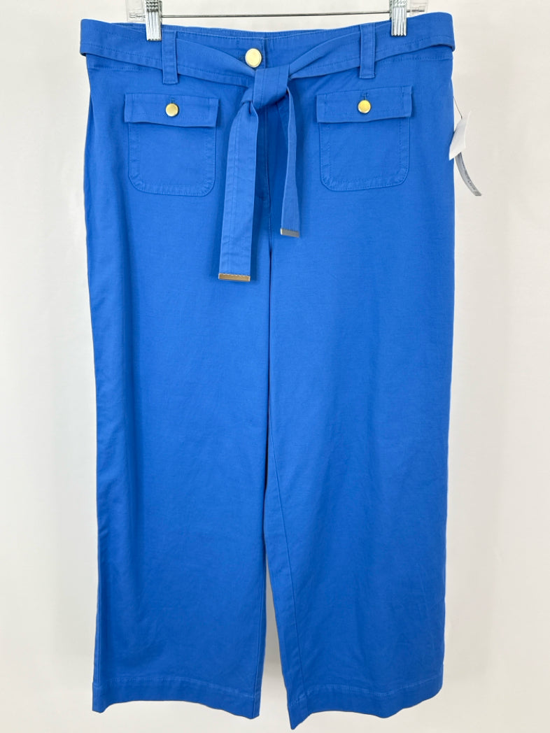 TALBOTS NWT Size 12P Blue Women Pants