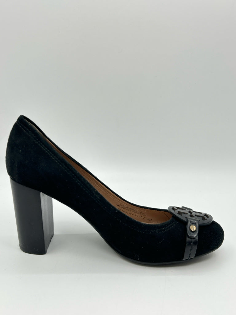 TORY BURCH Size 5.5 Black Women's Pumps