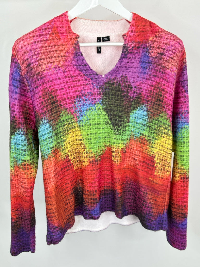 ETHYL Women Size M multicolor print Sweater