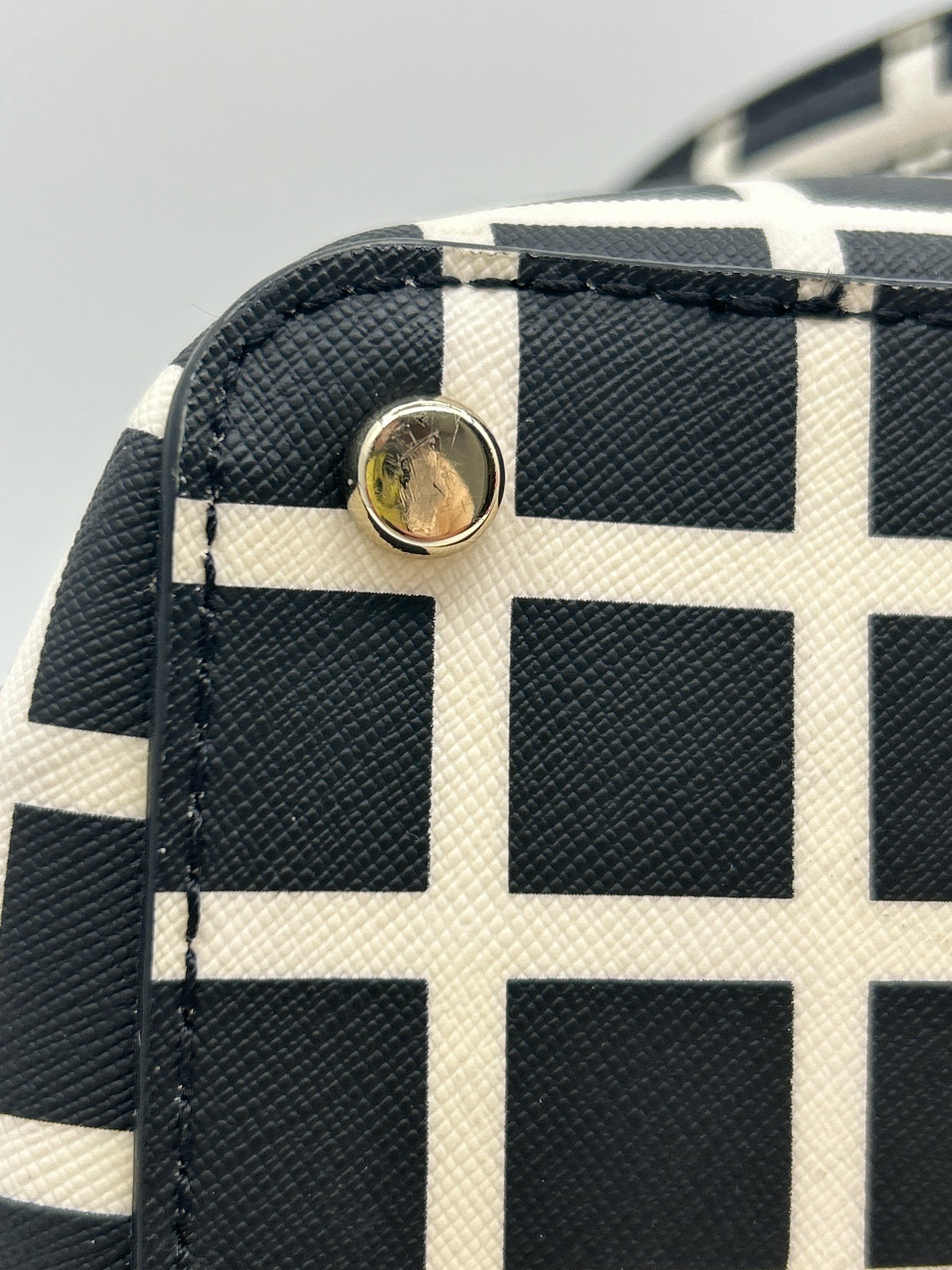 KATE SPADE Black and White Women Tote