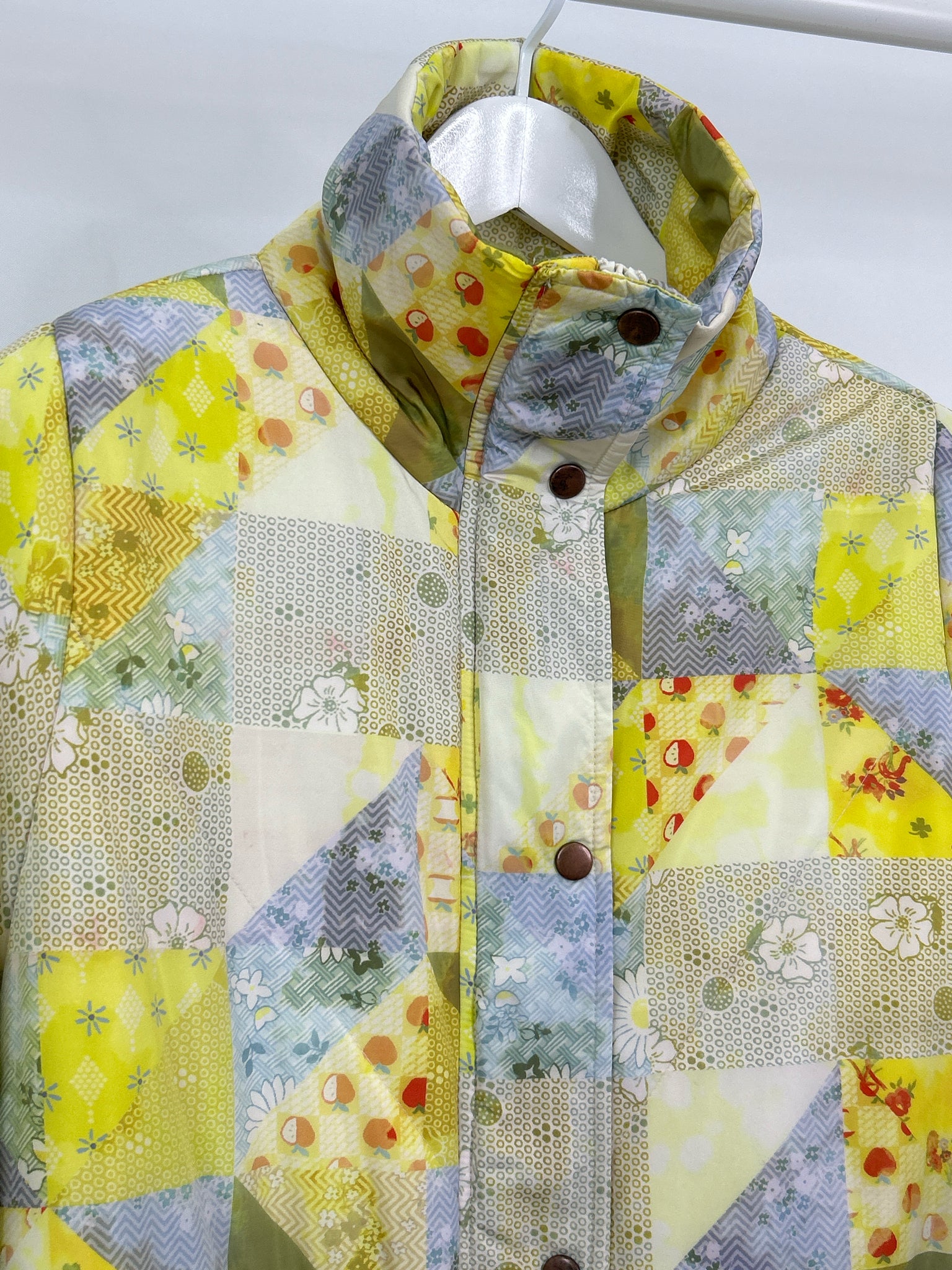 URBAN OUTFITTERS Size M Yellow Print Women Jacket