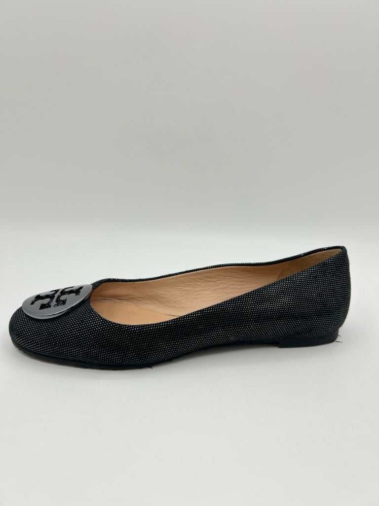 TORY BURCH Women Size 6.5M Black Flats