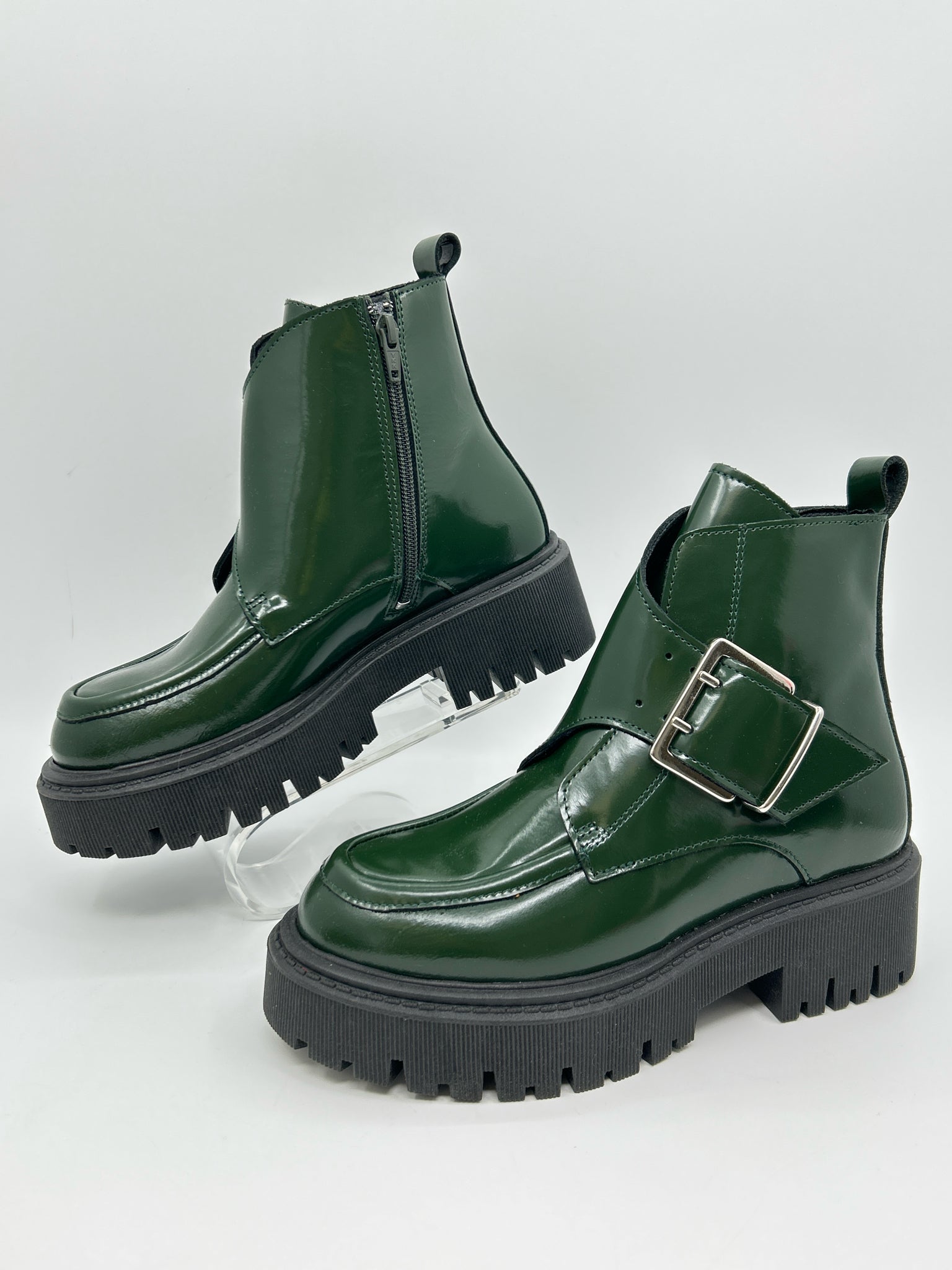 MAEVE Size 37/7 Green Women Boots