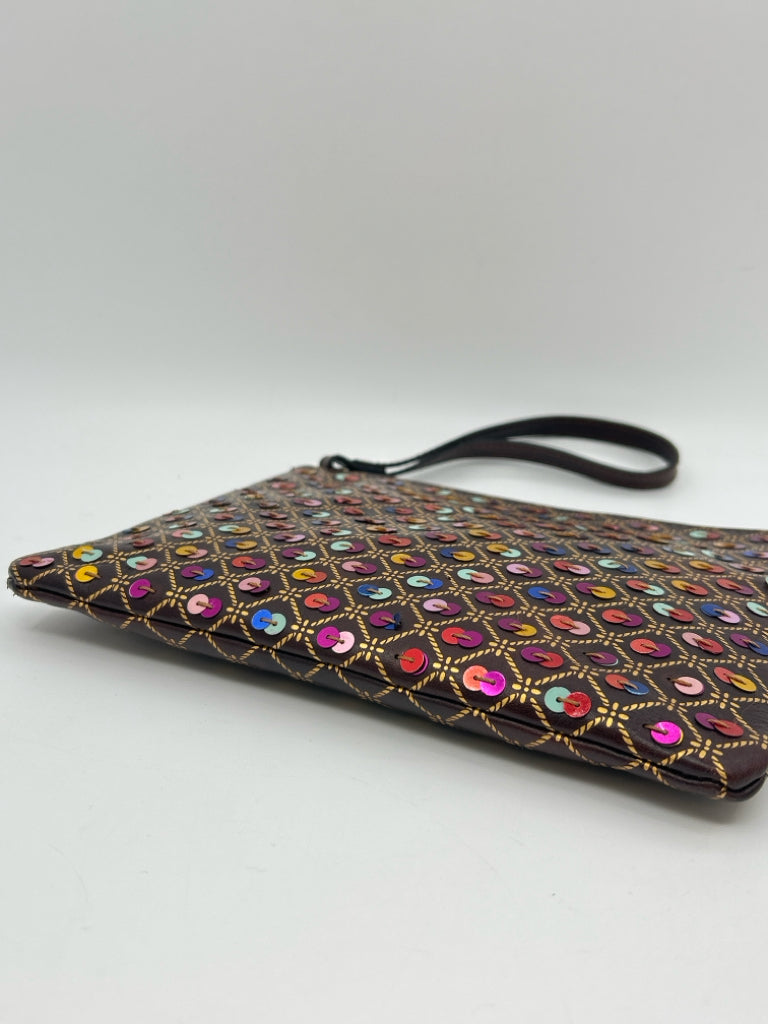 PATRICIA NASH Brown Wristlet